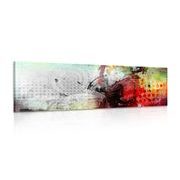 CANVAS PRINT GRAPHIC PAINTING - ABSTRACT PICTURES - PICTURES