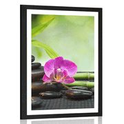 AFFICHE AVEC MONTURE FENG SHUI NATURE MORTE - FENG SHUI - AFFICHES