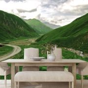 WALL MURAL GREEN LANDSCAPE - WALLPAPERS NATURE - WALLPAPERS