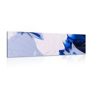 Canvas print three-color abstract painting