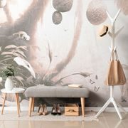 TAPET JUNGLE CU ATINGERE VINTAGE - TAPET JUNGLĂ - TAPETURI