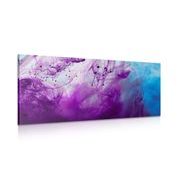 Canvas print magical purple abstraction