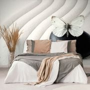 WALLPAPER ZEN STONE WITH A BUTTERFLY - WALLPAPERS FENG SHUI - WALLPAPERS