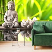 FOTOTAPETE HARMONISCHER BUDDHA - TAPETEN MIT FENG SHUI-MOTIVEN - TAPETEN