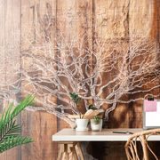 SELF ADHESIVE WALLPAPER TREE ON A WOODEN BASE - SELF-ADHESIVE WALLPAPERS - WALLPAPERS