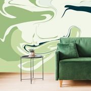 WALLPAPER ABSTRACT GREEN PATTERN - ABSTRACT WALLPAPERS - WALLPAPERS