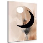 CANVAS PRINT ABSTRACT SHAPES DAY AND NIGHT - PICTURES OF ABSTRACT SHAPES - PICTURES