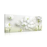 CANVAS PRINT ABSTRACT FLOWERS - ABSTRACT PICTURES - PICTURES