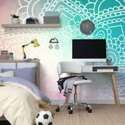 SELF ADHESIVE WALLPAPER MANDALA ELEMENTS - SELF-ADHESIVE WALLPAPERS - WALLPAPERS