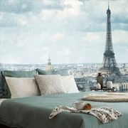 WALL MURAL WINTER PARIS - WALLPAPERS CITIES - WALLPAPERS