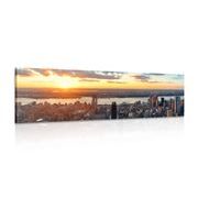 Obraz nádherné panorama města New York