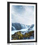 POSTER WITH MOUNT SUBLIME WATERFALLS - NATURE - POSTERS