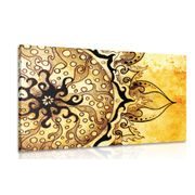 CANVAS PRINT MANDALA WITH A VINTAGE TOUCH - PICTURES FENG SHUI - PICTURES