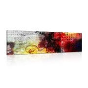 CANVAS PRINT MODERN MEDIA PAINTING - ABSTRACT PICTURES - PICTURES