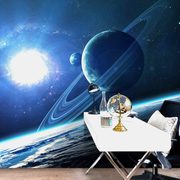 SELF ADHESIVE WALLPAPER PLANET IN SPACE - SELF-ADHESIVE WALLPAPERS - WALLPAPERS