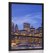 AFFICHE PONT DE BROOKLYN - VILLES - AFFICHES