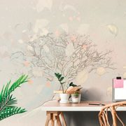 WALLAPER CARTOON AUTUMN TREE - WALLPAPERS TREES - WALLPAPERS