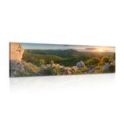 CANVAS PRINT NATURE BATHED IN SUNLIGHT - PICTURES OF NATURE AND LANDSCAPE - PICTURES