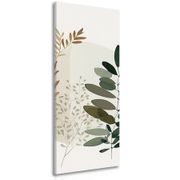 CANVAS PRINT PART OF BOHO PLANTS - PICTURES OF TREES AND LEAVES - PICTURES