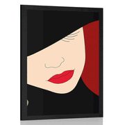 POSTER CLASSY LADY IN A HAT - WOMEN - POSTERS