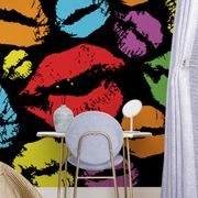 TAPETA POP ART BUZIAKI - POP ART TAPETY - TAPETY