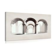 CANVAS PRINT CHARM OF RUSTIC ARCHES - PICTURES OF CITIES - PICTURES