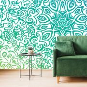 WALLPAPER TEAL MANDALA - WALLPAPERS FENG SHUI - WALLPAPERS