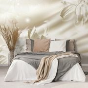 SELF ADHESIVE WALLPAPER GOLDEN LILY OF LUXURY - SELF-ADHESIVE WALLPAPERS - WALLPAPERS