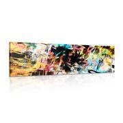 CANVAS PRINT UNIQUE GRAFFITI ART - ABSTRACT PICTURES - PICTURES