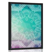 AFFICHE PASTEL MANDALA - FENG SHUI - AFFICHES