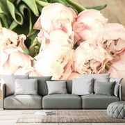 WALL MURAL ROMANTIC BOUQUET - WALLPAPERS FLOWERS - WALLPAPERS