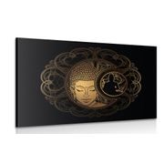 CANVAS PRINT HARMONIOUS POWER OF BUDDHA - PICTURES FENG SHUI - PICTURES