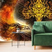 SELF ADHESIVE WALLPAPER RAVENS AND THE TREE OF LIFE - SELF-ADHESIVE WALLPAPERS - WALLPAPERS
