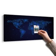 PARAFA KÉP VILÁG TÉRKÉP ÉJJELI ÉGBOLT KIVITELBEN - PARAFA KÉPEK - KÉPEK