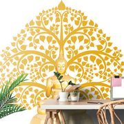 SELF ADHESIVE WALLPAPER BUDDHA WITH THE TREE OF LIFE - SELF-ADHESIVE WALLPAPERS - WALLPAPERS