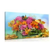 Picture flowers in a box