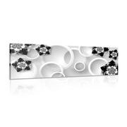 CANVAS PRINT JEWELRY IN BLACK AND WHITE - BLACK AND WHITE PICTURES - PICTURES