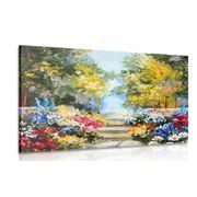 CANVAS PRINT LANDSCAPE OIL PAINTING - PICTURES OF NATURE AND LANDSCAPE - PICTURES