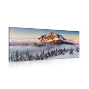 CANVAS PRINT BIG ROZSUTEC IN A BLANKET OF SNOW - PICTURES OF NATURE AND LANDSCAPE - PICTURES
