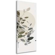 IMPRESSION SUR TOILE PLANTES BOHO AVEC UN MOTIF - IMPRESSIONS SUR TOILE ARBRES ET FEUILLES - IMPRESSION SUR TOILE