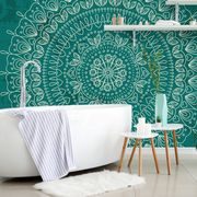 TAPETE GEMALTES MANDALA - TAPETEN MIT FENG SHUI-MOTIVEN - TAPETEN