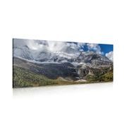 QUADRO MAESTOSO PAESAGGIO DI MONTAGNA - QUADRI DI NATURA E PAESAGGIO - QUADRI