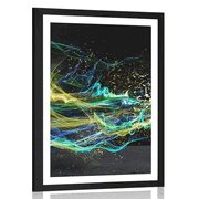POSTER – ASTRAZIONE COLORATA MODERNA - ASTRATTO E MODELLATO - POSTER