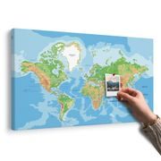 TABLOU PE PLUTĂ HARTA LUMII CLASICĂ - TABLOURI PE PLUTĂ - TABLOURI