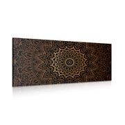 CANVAS PRINT VINTAGE MANDALA IN INDIAN STYLE - PICTURES FENG SHUI - PICTURES