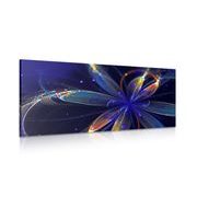 CANVAS PRINT FLOWER OF VIRTUAL DESIGN - ABSTRACT PICTURES - PICTURES