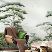 TAPETE UNBERÜHRTE NATUR - TAPETEN MIT BAUMMOTIV - TAPETEN