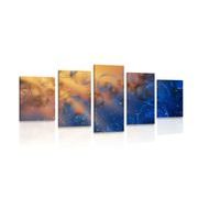 5-PIECE CANVAS PRINT MAGICAL BUBBLES - ABSTRACT PICTURES - PICTURES