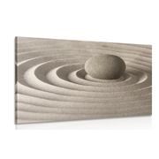 CANVAS PRINT RELAXATION STONE - PICTURES FENG SHUI - PICTURES