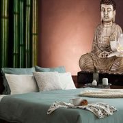 FOTOTAPETE MEDITIERENDER BUDDHA - TAPETEN MIT FENG SHUI-MOTIVEN - TAPETEN